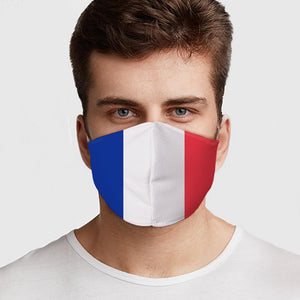 French Flag Face Cover
